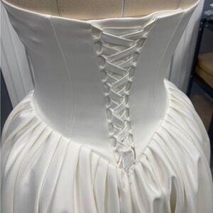 Custom Made Corset-Back Wedding Dress